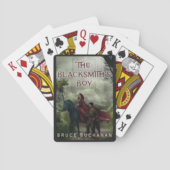Der Junge des Schmieds Spielkarten (Rückseite)