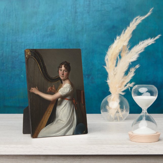 Der junge Harpist | 1804-1806 Fotoplatte (Seite)