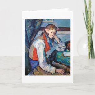 Der Junge im Roten Westen, Cezanne Karte