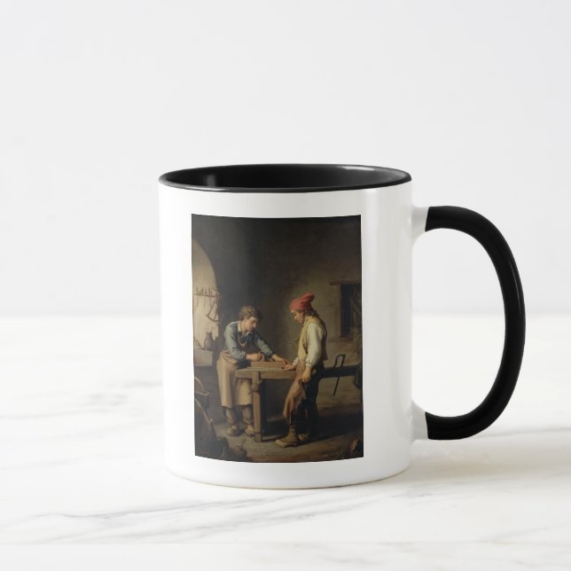 Der junge Lehrling, bis 1903 Tasse (Rechts)