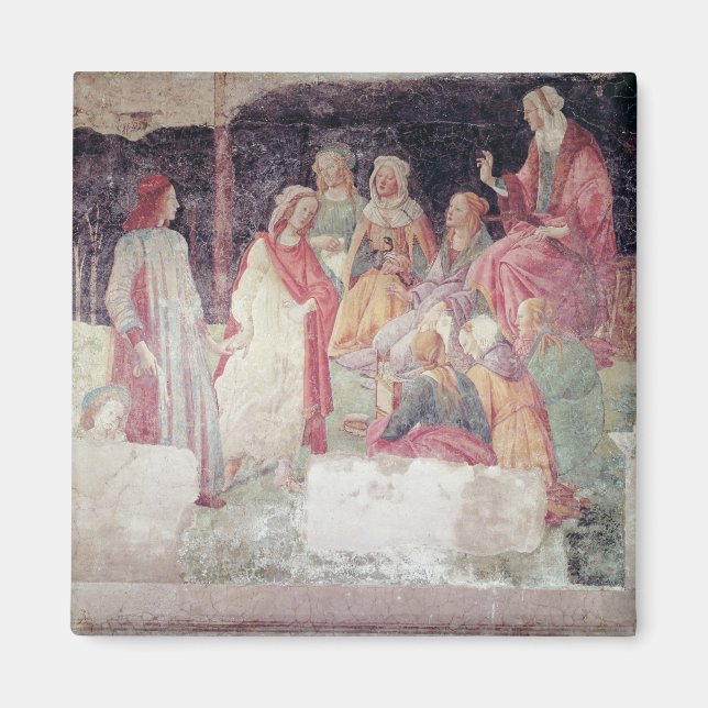 Der junge Mann wird von sieben liberalen Künsten b Magnet (Vorne)