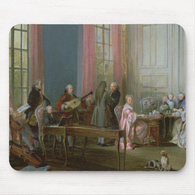 Der junge Mozart am Klavichord Mousepad (Vorne)