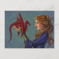 Der junge rote Drache