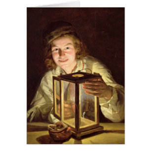 Der junge Stableboy mit einer stabilen Lampe, 1824
