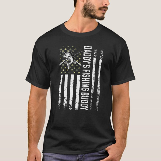 Der Jungfischer von Daddy T-Shirt (Vorderseite)