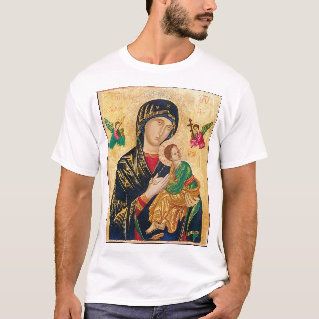 Der Jungfrau-Mary-T - Shirt (Vorderseite)
