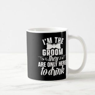 Der Junggeselle des Bräutigams liefert Party-Hochz Kaffeetasse