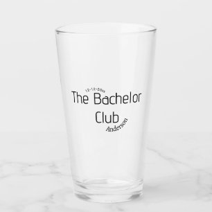 der Junggesellenclub Name Jahr stilvoll trendy kur Glas