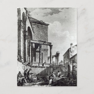 Der Jupitertempel im Palast Postkarte