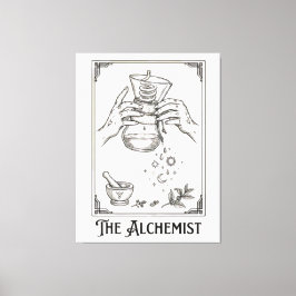 Der Kaffee-Alchemist Leinwanddruck