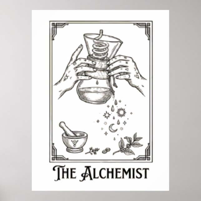 Der Kaffee-Alchemist Poster (Vorne)