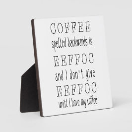 Der Kaffeesatz rückwärts ist effektiv | Kaffeezeic Fotoplatte