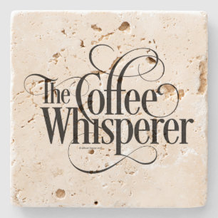 Der KaffeeWhisperer Steinuntersetzer