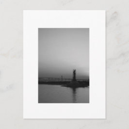 Der Käfig der Kun Lam Statue Postkarte