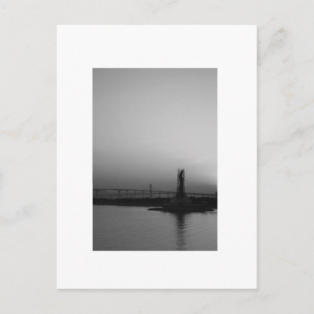 Der Käfig der Kun Lam Statue Postkarte (Vorderseite)