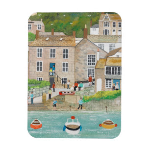 Der Kai am Mousehole Magnet