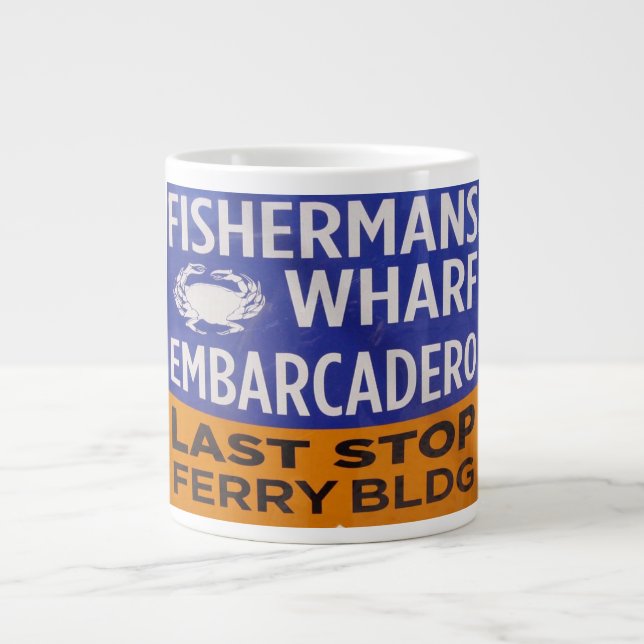 Der Kai-letzte Endtunnel-bohrwagenBahnTasse des Jumbo-Tasse (Vorderseite)