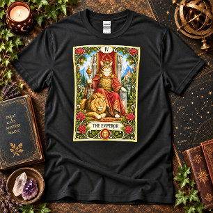 Der Kaiser-Katzen-Tarot - Autorität und Ordnung T-Shirt