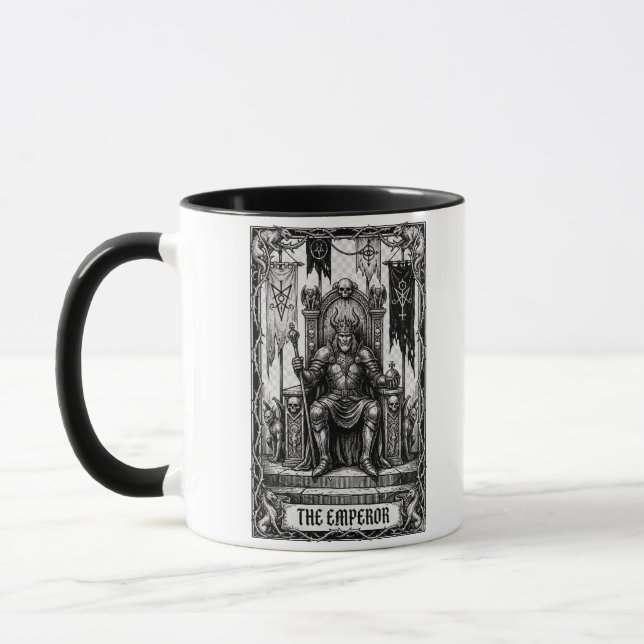 Der Kaiser-Major-Arcana-Becher Tasse (Links)