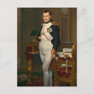 Der Kaiser Napoleon in seinem Arbeitszimmer im Tui Postkarte