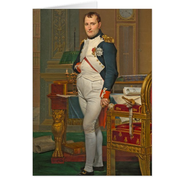 Der Kaiser Napoleon in seiner Studie beim (Vorne)