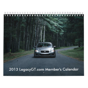 der Kalender 2013 LegacyGT.commitgliedes