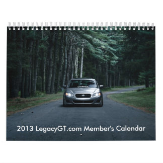 der Kalender 2013 LegacyGT.commitgliedes