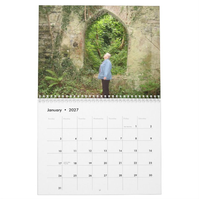 Der Kalender der Großmutter 2007 (Jan 2027)