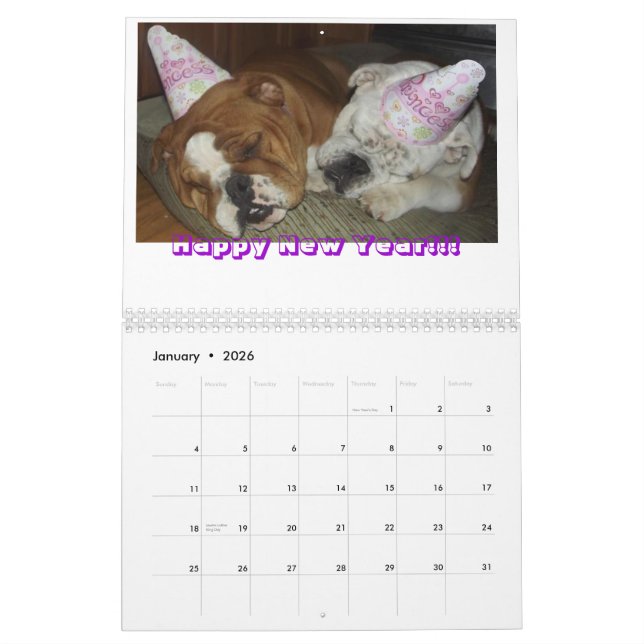 Der Kalender der Tyrann-Schwester-2013 (Jan 2026)
