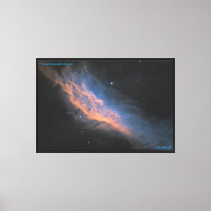 Der Kaliforniennebel (NGC 1499) Leinwanddruck