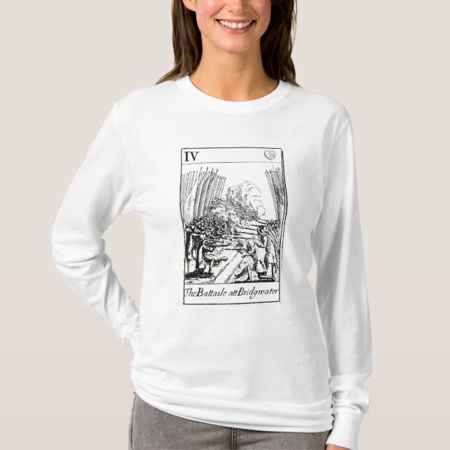 Der Kampf bei Bridgwater, am 6. Juli 1685 T-Shirt (Vorderseite)
