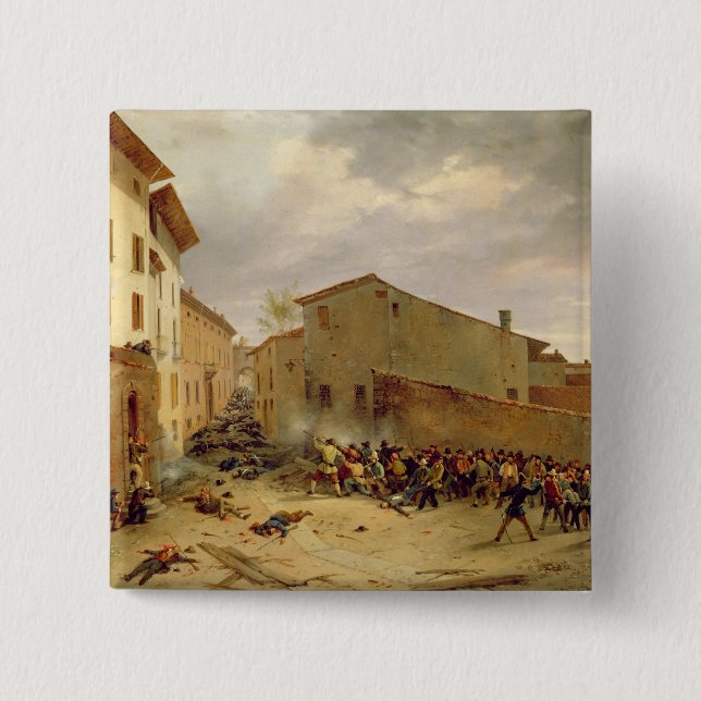 Der Kampf Button (Vorderseite)