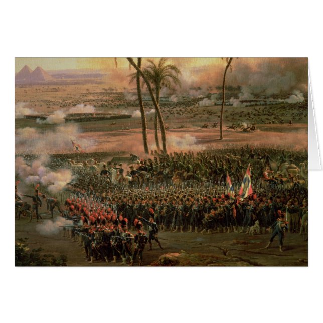Der Kampf der Pyramiden 1806 am 21. Juli 1798 (Vorderseite (Horizontal))