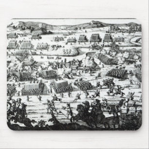 Der Kampf des Boyne, c.1690 Mousepad