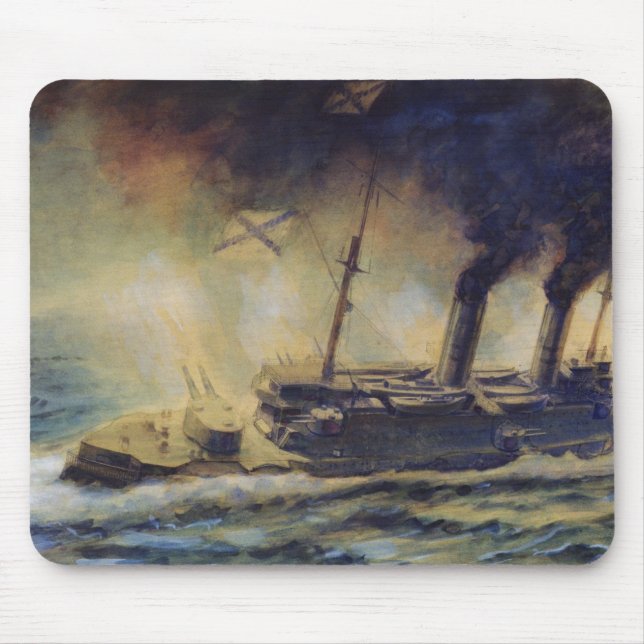 Der Kampf des Golfs von Riga 1940 im August 1915 Mousepad (Vorne)