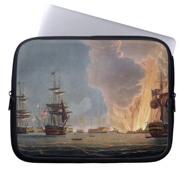 Der Kampf des Nils am 1. August 1798 graviert Laptopschutzhülle (Vorderseite)