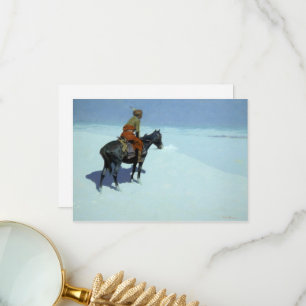 Der Kampf, Freunde oder Feinde von Frederic Reming Dankeskarte