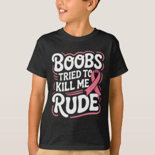 Der Kampf gegen den sonnigen Brustkrebs in Pink Ri T-Shirt