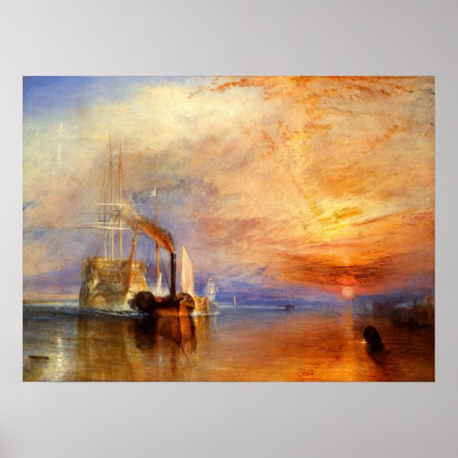 Der Kampf gegen den Temeraire Poster (Vorne)