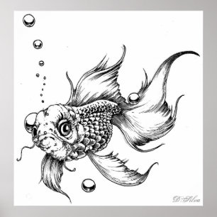 Der Kampf gegen Fische Poster