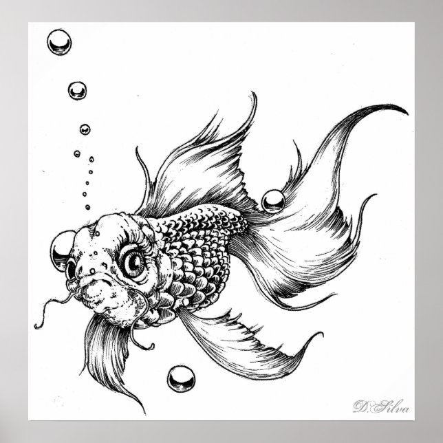 Der Kampf gegen Fische Poster (Vorne)