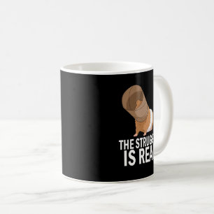 Der Kampf ist ein echtes Geschenk Funny Guinea Pig Kaffeetasse