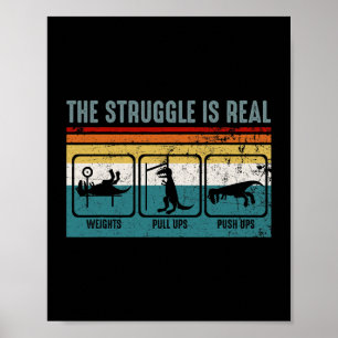 Der Kampf ist eine wirklich lustige Dinosaurier-Fi Poster