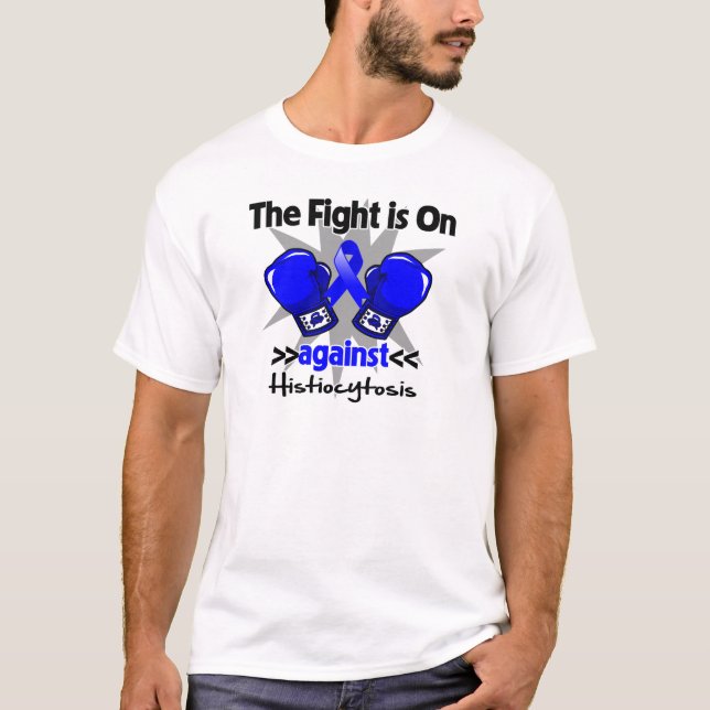 Der Kampf ist eingeschaltet gegen Histiocytosis T-Shirt (Vorderseite)
