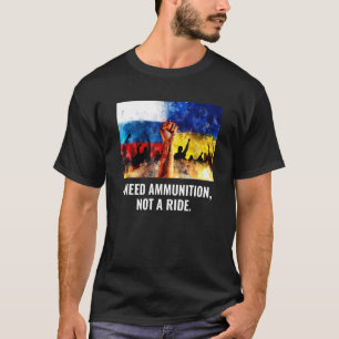 Der Kampf ist hier brauche ich Munition nicht eine T-Shirt
