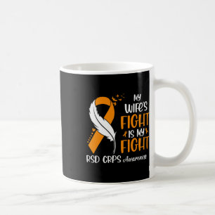 Der Kampf meiner Ehefrau ist mein Fight Rsd Crps A Kaffeetasse