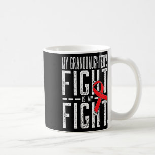 Der Kampf meiner Enkelin ist mein Kampf Blutkrebs Kaffeetasse