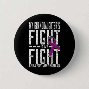 Der Kampf meiner Enkelin ist mein Kampf Epilepsie- Button