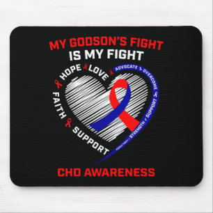Der Kampf meiner Patenkinder ist mein Kampf Chd He Mousepad