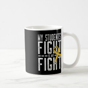 Der Kampf meiner Schüler ist mein Kampf gegen den Kaffeetasse